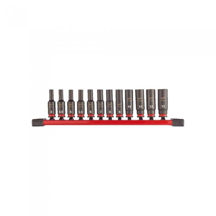 SHOCKWAVE™ RAIL SET AND LONG PERCUSSION NUTS ¼˝ (12 Pcs) 4932480453