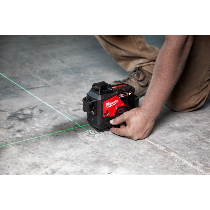  Laser 360° 3 Green Beam Heads Milwaukee M12 3PL-401C (4933478102)