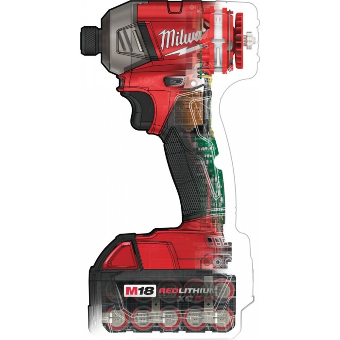  ¼″ Milwaukee M18 FUEL™ FQID-502X Hydraulic Impact Driver (4933451790)