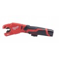 Milwaukee M12 PCSS-202C 4933479242 Κόφτης ανοξείδωτων σωλήνων RAPTOR 2X12V 2.0Ah